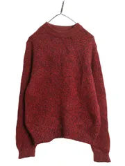 【お得なクーポン配布中!】 エルエルビーン ニット セーター メンズ M 古着 ラム ウール ミドルゲージ 長袖ニット クルーネック アウトドア 無地 シンプル カジュアル