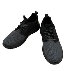 Z1735 SKECHERS スケッチャーズ　Delson-Camben  スニーカー　スリッポン　軽量　ブラック　黒　メンズ　26.5cm