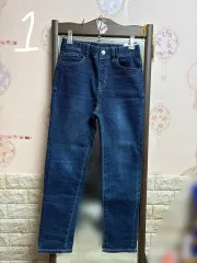 キッズ デニム ズボン 2点 (140 145) / 実際に着用1回