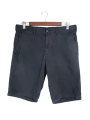 ユニクロ UNIQLO パンツ ショート ハーフ 無地 サイズM ネイビー QQQ