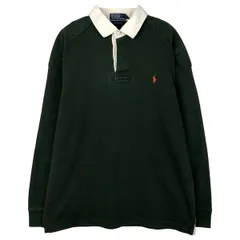 古着 ラルフローレン Ralph Lauren POLO by Ralph Lauren CUSTOM FIT 長袖 ラガーシャツ メンズXL相当/eaa609398
