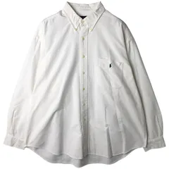 古着 ラルフローレン Ralph Lauren BIG SHIRT 長袖 ボタンダウンシャツ メンズXL相当/eaa609654