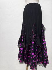 新品 ラインストーン付き オーバーパワーネット 社交ダンスパンツm280