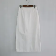 srap 白 Hライン ロング スカート sサイズ