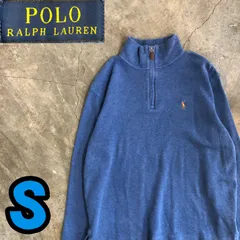 T7336 POLO Ralph Lauren ハーフジップ　ニット　古着