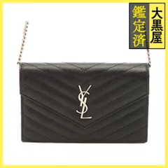 YSL シルバチェーンウォレット　393953 新品同様 楽天市場】サンローラン バッグ レディース モノグラム エンベロープ