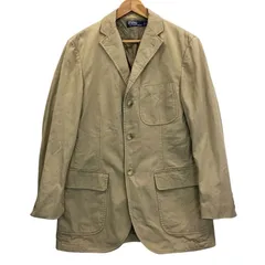 ポロラルフローレン テーラードジャケット 90S 3B ベージュ【AFB9】