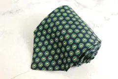 バーバリーズ ブランドネクタイ ペイズリー ドット 小紋柄 シルク イングランド製 PO メンズ ネイビー Burberrys 【中古】