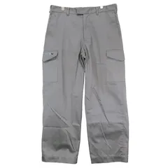 WTAPS ダブルタップス 25AW MILT2501/TROUSERS/CTPL.TWILL 252TQDT-PTM07 ミリタリー トラウザーズ コットン ポリエステル ツイル グレー 6ポケット カーゴ パンツ サイズ04(XL) Janzのサムネイル