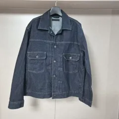 UNIQLO メンズ 生デニムトラッカージャケット