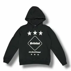 F.C.Real Bristol 15SS EMBLEM PULL OVER PARKA エンブレム プルオーバーパーカー スウェットフーディー エフシーレアルブリストル FCRB-150005 ブラック M （6527M）
