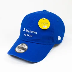 【ニューエラ正規品】子供用 ニューエラ New Era® NEW ERA® 帽子 キャップ キッズ Youth 9TWENTY PlayStation ロックアップ ライトロイヤル(商品番号：14693253)