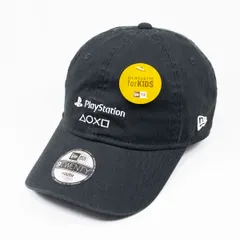 【ニューエラ正規品】子供用 ニューエラ New Era® NEW ERA® 帽子 キャップ キッズ Youth 9TWENTY PlayStation ロックアップ ブラック(商品番号：14693254)