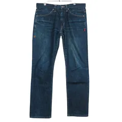 WTAPS ダブルタップス 13SS BLUES.VERY SKINNY.RAW/TROUSERS.BOTTON.DENIM.RAW 131GWDT-PTM06 ブルース ベリースキニー ロー デニム パンツ インディゴ ボトムス ジーンズ サイズL Febkのサムネイル