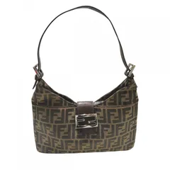 【中古】 Fendi フェンディ ズッカ柄 マンマバケットバッグ 肩掛け ワンショルダーバッグ SV金具 26001318 SA