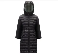 モンクレール モンクレール キッズ ズボン ナール ダウン 定価120->43 ブラック 10y