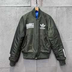 S アディダス オリジナルス カーキ ブルゾン ジャケット