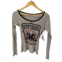 ヒステリックグラマー HYSTERIC GLAMOUR HYSTERIC IS THE ANSWER Y2K カットソー レディース FREE 