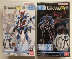 バンダイナムコ GフレームFA 08 機動戦士Gundam GQuuuuuuX ガンダムジークアクスフレーム+アーマーセット 77A+77F