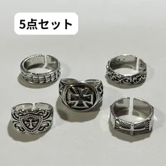 DustSilver DSR0142 指輪　アメカジ　メキシカン　ヴィンテージ　シルバー　リング　クロス　フェザー　イーグル