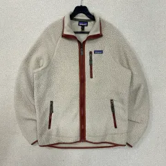 (M) パタゴニア レトロ フリース ジャケット アイボリー