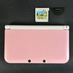 【動作確認済 / 初期化済 / ソフト1個付属】NINTENDO 3DS LL SPR-001 ピンク  ニンテンドー　任天堂　ゲーム機【A0504】
