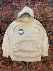 【 80年代 USA製 / Champion REVERSE WEAVE 】 80's 80s チャンピオン　リバースウィーブ　スウェットパーカー　フーディー　杢グレー　《 XL 》