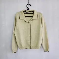 0231 ワンデーサンデー カラ ニットカーディガン フリーサイズ