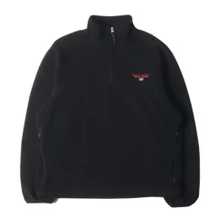 POLO Ralph Lauren ポロ ラルフローレン ジャケット ブラック 黒 サイズ:L | 90s ハーフジップ ポーラテックフリース プルオーバー ジャケット | POLO SPORT RALPH LAUREN | 90年代 古着【中古】