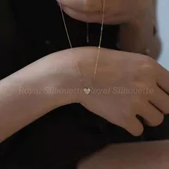 ネックレス ペンダント ゴールドカラー 金色 ハート フェイクストーン キラキラ 可愛い 個性的 レディース ジュエリー 大人かわいい デイリー ガーリー フェミニン イベント パーティー