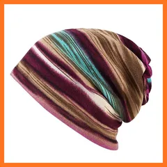 【新品】 [ルビタス] カラフル ニット ぼう 帽 ワッチ キャップ ボウシ ビーニー 帽子 おしゃれ お洒落 レデイース (紫ブルー) 0