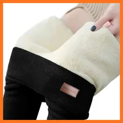 【新品】 裏起毛レギンス パンツ 裏ボア レディース タイツ スパッツ ボトムス 冬のハイウエストプラスフリースウォームパンツ ストレッチパンツ 圧 冬秋 厚手 防寒 発熱 保温 ストッキング ファッションカジュアルな女性の (M) 1