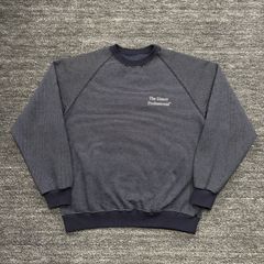 極美品 ENNOY 25AW BOADER CREW NECK SWEAT NAVY AW25BRENCT01NTL M
