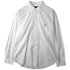 古着 ラルフローレン Ralph Lauren CUSTOM FIT 長袖 ボタンダウンシャツ メンズL相当/eaa609629