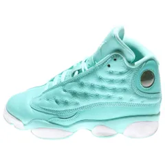 NIKE (ナイキ) AIR JORDAN 13 RETRO GG SINGLES DAY エア ジョーダン13 レトロ シングルデイ ハイカットスニーカー キッズ ブルー US4Y/23cm