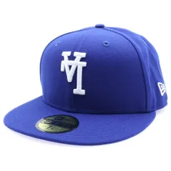 NEW ERA (ニューエラ) 59FIFTY LOS ANGELES DODGERS MLB UPSIDE DOWN ロサンゼルス ドジャース アップサイドダウン ベースボールキャップ ブルー