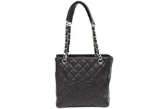 CHANEL シャネル Shoulder Bag ショルダーバッグ キャビアスキン トートバッグ 美品 中古 4b011349