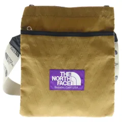 THE NORTH FACE PURPLE LABEL (ノースフェイスパープルレーベル) X-PAC SHOULDER POCKET エックスパック ポケット ナイロンショルダーバッグ ブラウン