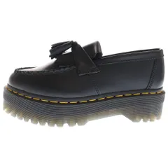 Dr.Martens (ドクターマーチン) ADRIAN QUAD TASSEL LOAFER エイドリアン クアッド タッセルローファー 厚底 レザーシューズ ブラック 27989001