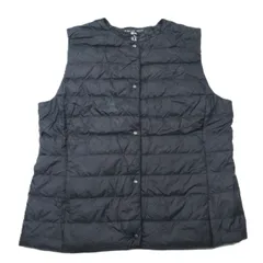 (K0117004)　UNIQLO　ユニクロ　ULTRA LIGHT DOWN　ウルトラライトダウンコンパクトベスト　ブラック　XXL