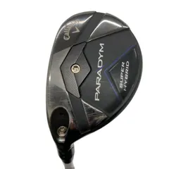 【中古】 キャロウェイ PARADYM SUPER HYBRID 18° ユーティリティ UT リシャフト (フレックスその他) メンズ 男性用 右利き 右用 Cランク ゴルフクラブ