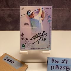 EPOCH JLPGA 女子プロゴルフ 桑木志帆 2025 直筆サインカード - メルカリ