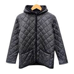 22 LAVENHAM ラヴェンハム WEYBREAD ウェイブレッド キルティングジャケット フード フーディ LVH-19-BP ネイビー サイズ 12