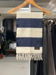 Glen prince ストライプ ウールマフラー