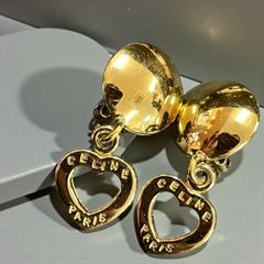 Christian Lacroix コーラルハートイヤリング - メルカリ