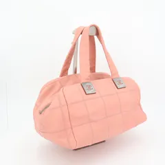 シャネル CHANEL キャビアスキン ココマーク チョコバー ハンドバッグ