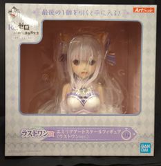 BANDAI SPIRITS 이치 반 쿠지 Re : 처음부터 시작하는 이세계 생활 꿈꾸는 미래의 이야기 라스트 원상 에밀리아 아트 스케일 피규어 (라스트 원 ver.)