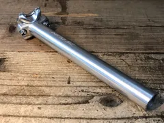 【未使用】NITTO シートポスト(ストレート)とヤグラのセット BMX NITTO ( ニットー ) シートポスト S-92 シートピラー ブラック 350