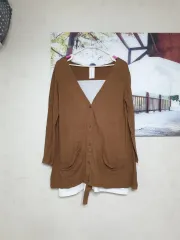 レディース カーディガン スタイル 長袖 95 M