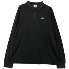 古着 ラコステ LACOSTE フランス企画 長袖 ポロシャツ 7 メンズXXL相当/eaa607824